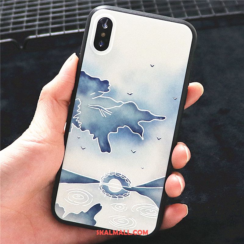 iPhone X Skal Personlighet Blommor All Inclusive Trend Skydd Fodral Rea