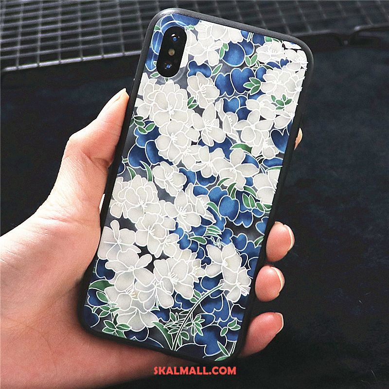 iPhone X Skal Personlighet Blommor All Inclusive Trend Skydd Fodral Rea