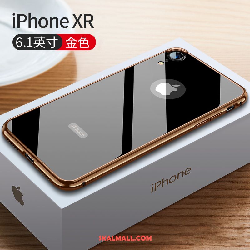 iPhone Xr Skal Fallskydd All Inclusive Trend Varumärke Glas Guld Billigt