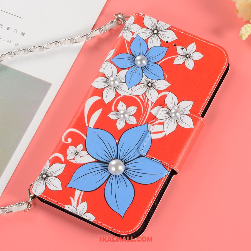 iPhone Xr Skal Kort Grön Blommor Läderfodral Skydd Köpa