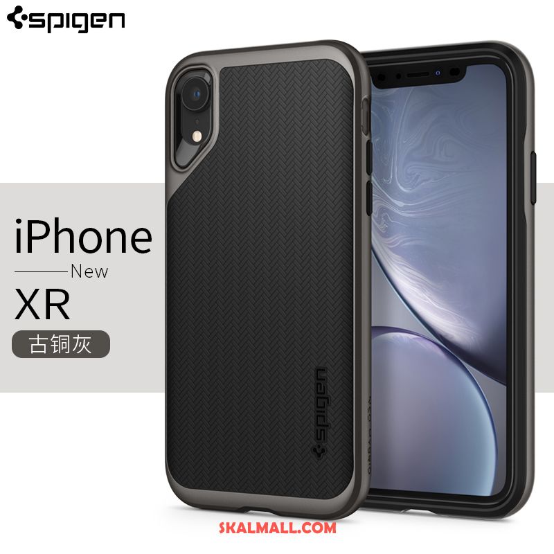 iPhone Xr Skal Mobil Telefon Svart Net Red Transparent Fallskydd Fodral Online