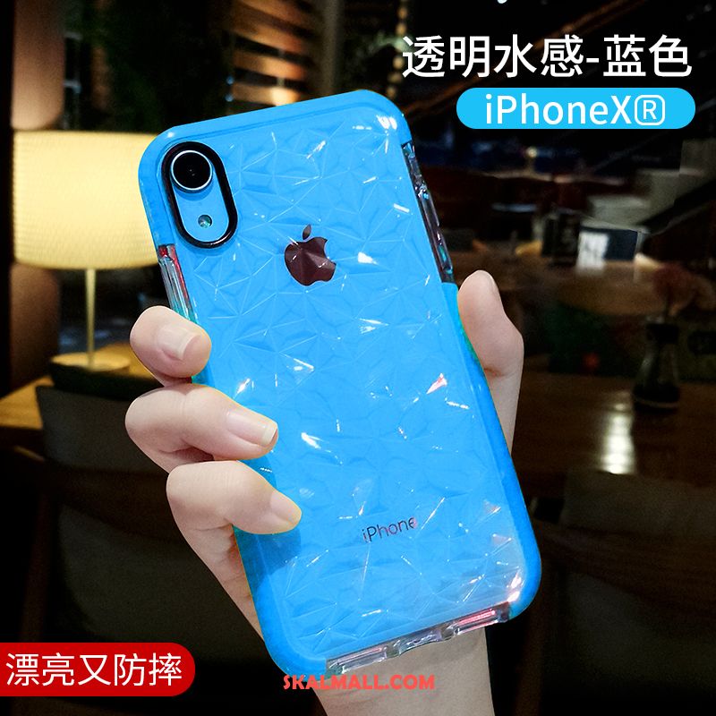 iPhone Xr Skal Slim Orange Mjuk Transparent Mobil Telefon Billigt