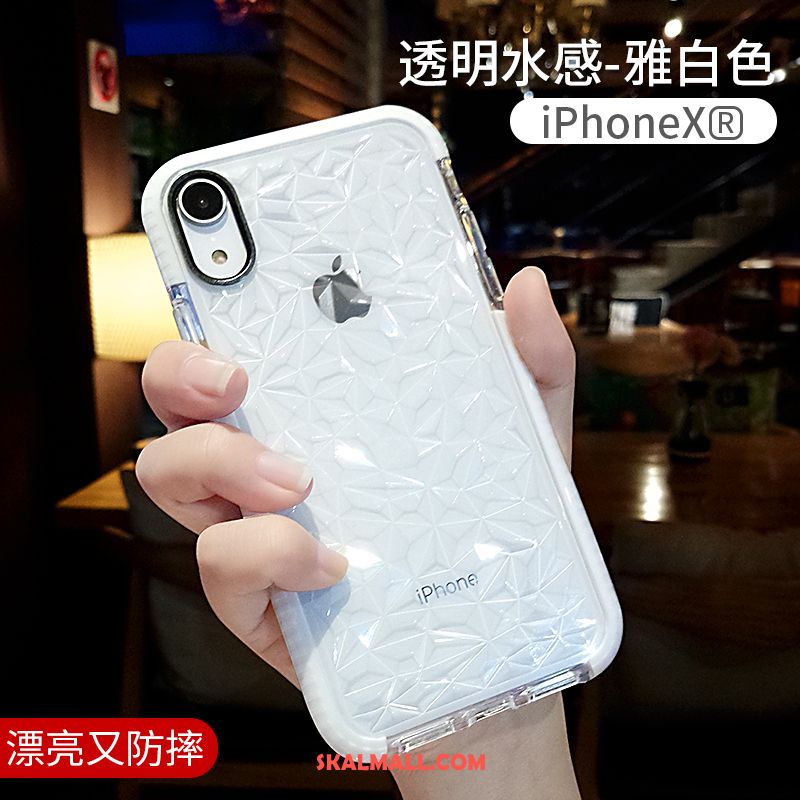 iPhone Xr Skal Slim Orange Mjuk Transparent Mobil Telefon Billigt