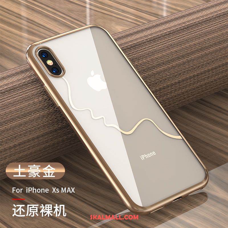 iPhone Xs Max Skal All Inclusive Transparent Silikon Mobil Telefon Mjuk Fodral Billigt