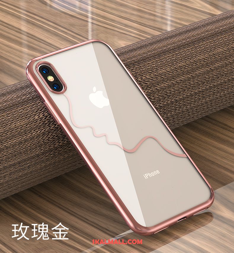 iPhone Xs Max Skal All Inclusive Transparent Silikon Mobil Telefon Mjuk Fodral Billigt