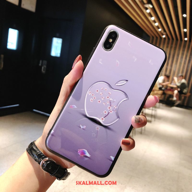 iPhone Xs Max Skal Fallskydd Ny Mjuk Mobil Telefon Rosa Billig