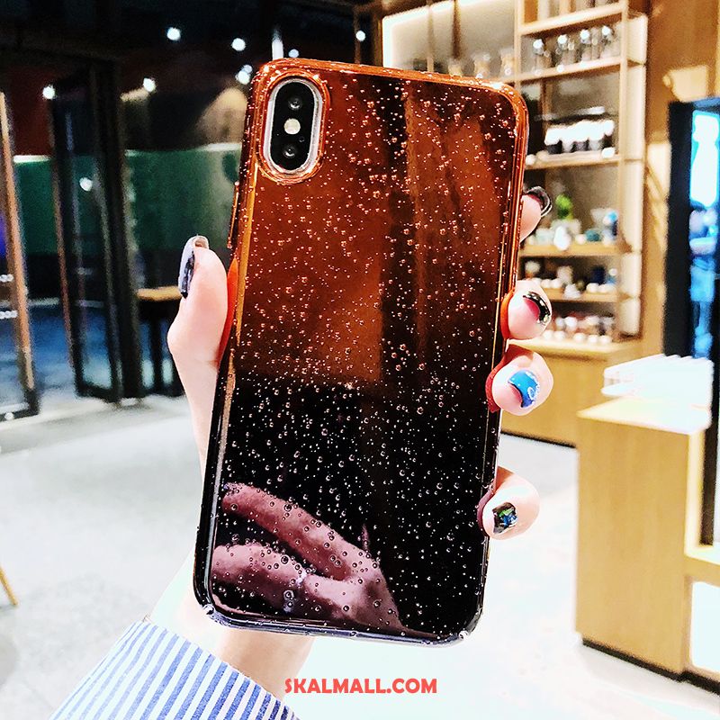 iPhone Xs Max Skal Ny Gradient Plating Skydd Personlighet Billigt