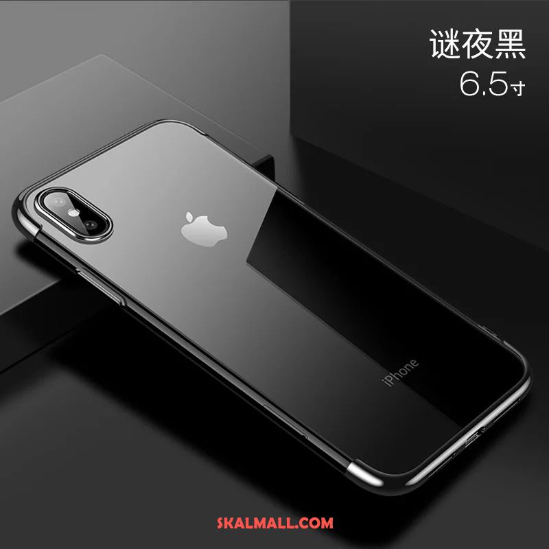 iPhone Xs Max Skal Skydd Slim Trend Varumärke Transparent Silikon På Rea