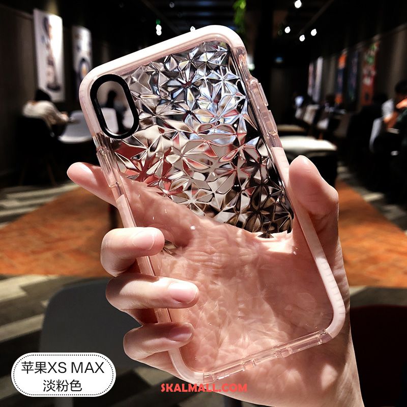 iPhone Xs Max Skal Skydd Trend Varumärke Silikon Transparent Slim Köpa