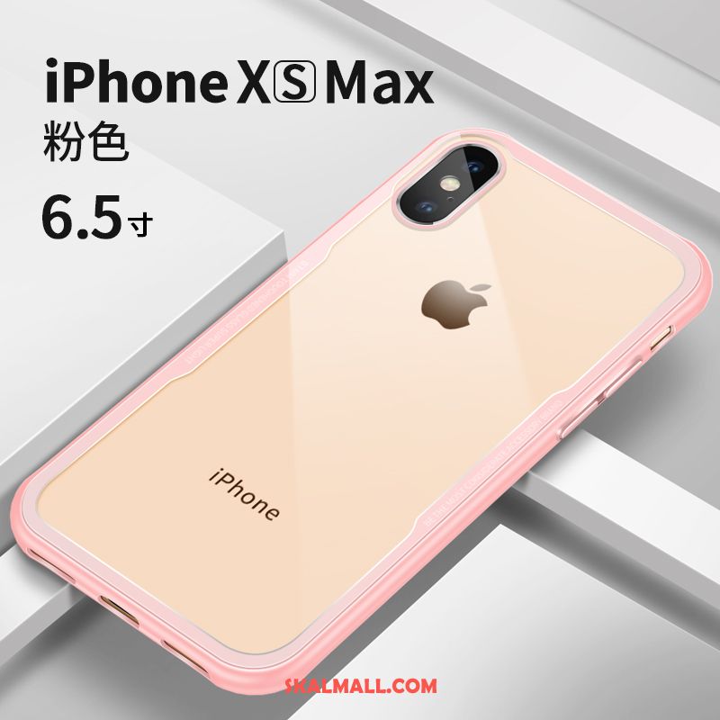 iPhone Xs Max Skal Vit Silikon All Inclusive Mobil Telefon Trend Varumärke Köpa