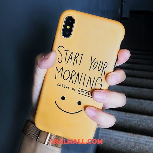 iPhone Xs Skal Kreativa Super Mjuk Vacker Smiley Billigt