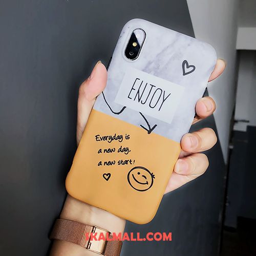 iPhone Xs Skal Kreativa Super Mjuk Vacker Smiley Billigt