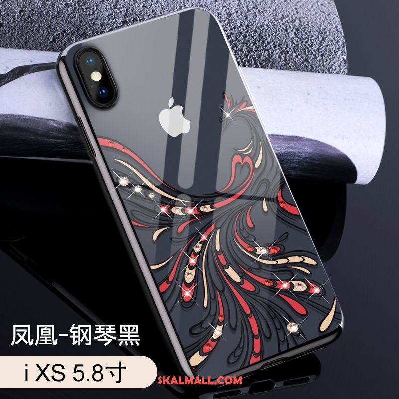 iPhone Xs Skal Par Plating Transparent Mobil Telefon Lyxiga Fodral Rabatt