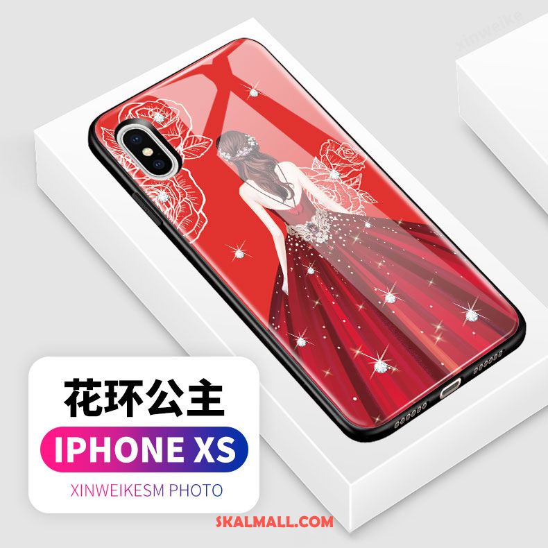 iPhone Xs Skal Personlighet Svart All Inclusive Par Mobil Telefon Fodral Till Salu