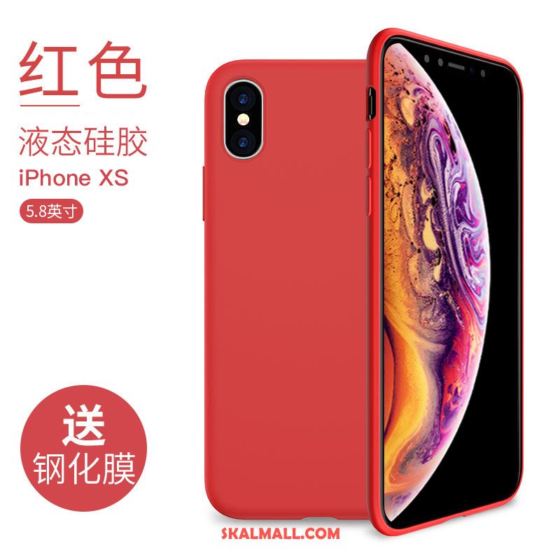 iPhone Xs Skal Slim Mobil Telefon Ny Silikon Fallskydd Köpa