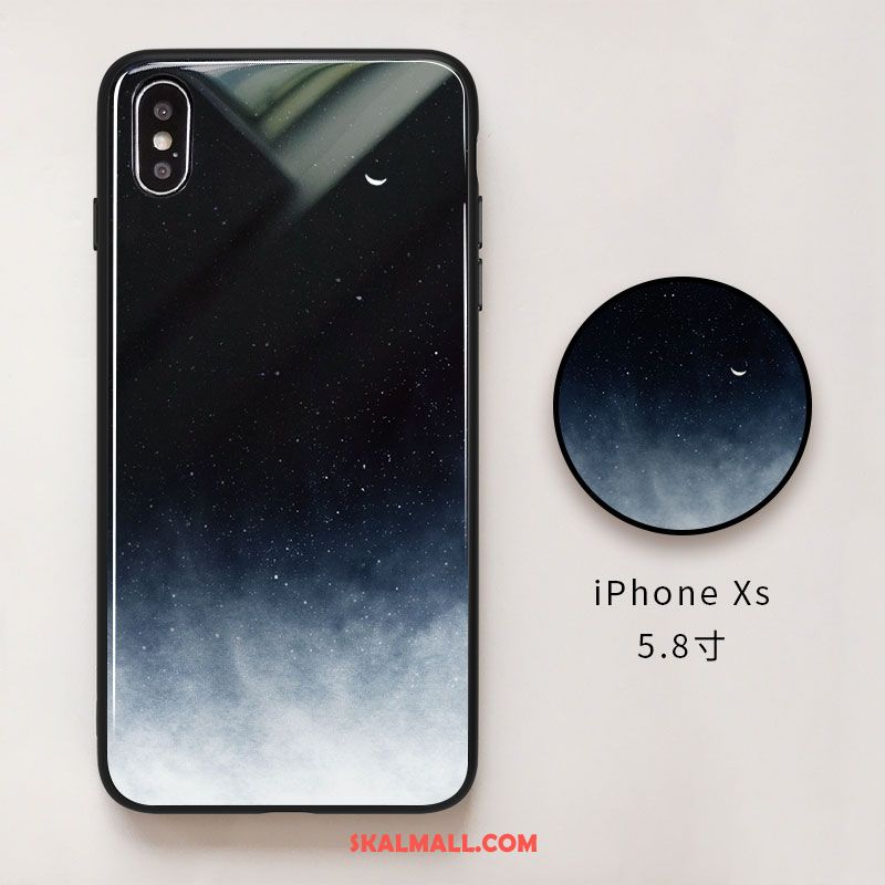 iPhone Xs Skal Trend Varumärke Ljus Fallskydd Slim Svart Köpa