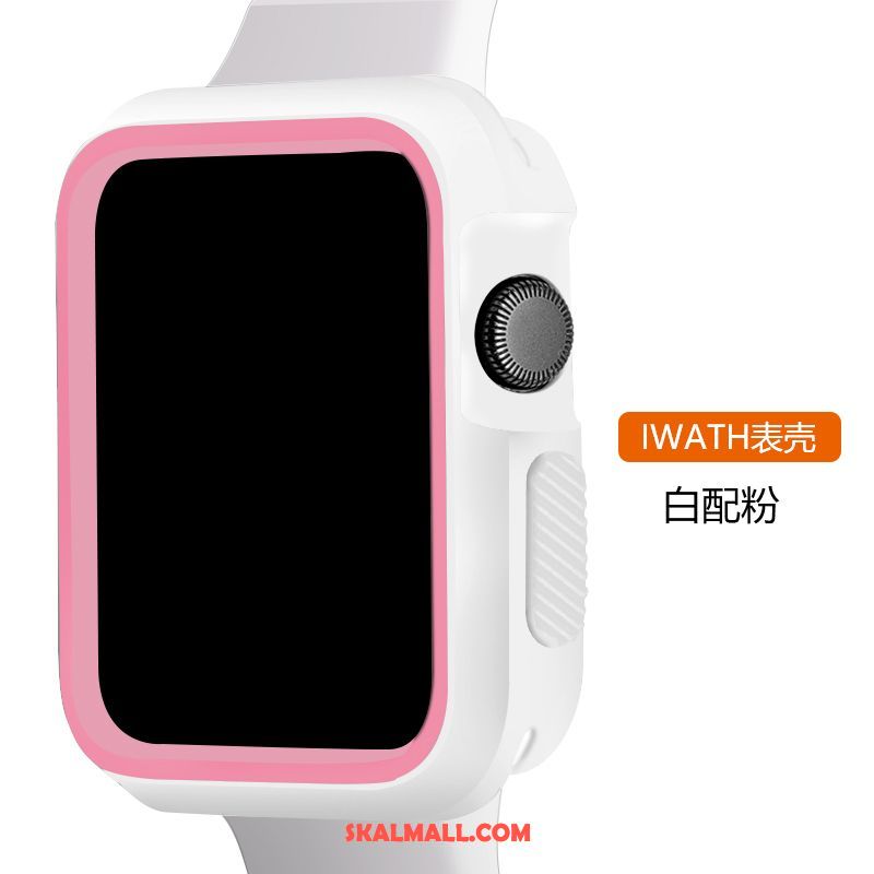 Apple Watch Series 1 Skal Silikon All Inclusive Skydd Vit Sport Fodral Online