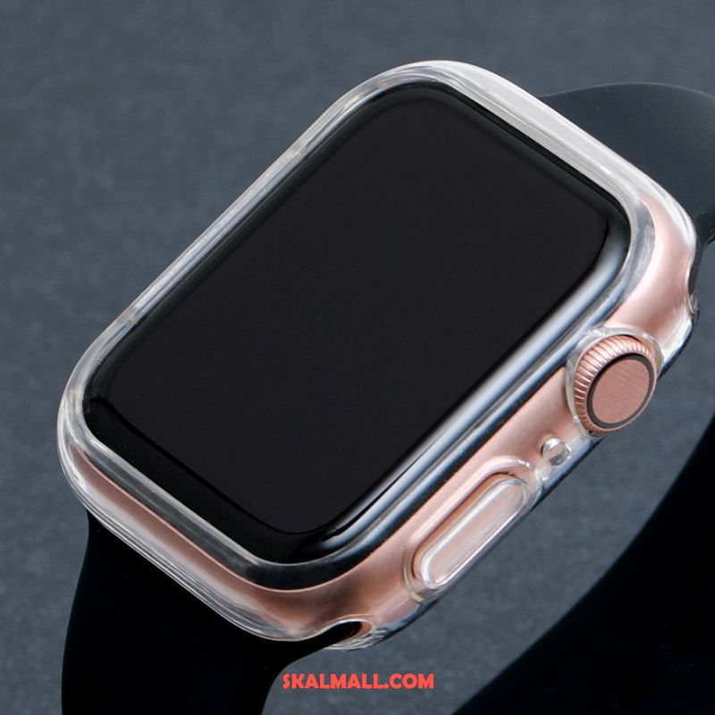 Apple Watch Series 2 Skal Pu Tillbehör Silikon Rosa Skydd Rea
