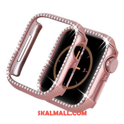 Apple Watch Series 2 Skal Pulver Med Strass Frame Plating Fallskydd Köpa