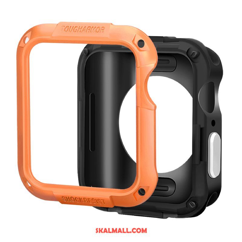 Apple Watch Series 3 Skal Silikon Tillbehör Fallskydd Armor Orange Rea