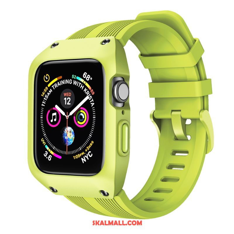 Apple Watch Series 5 Skal Skydd Fallskydd Grön Sport Kreativa Rabatt