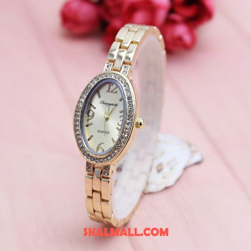 Armbandsur Dam Armband Strass Tillbehör Kvinna Flickor Billig