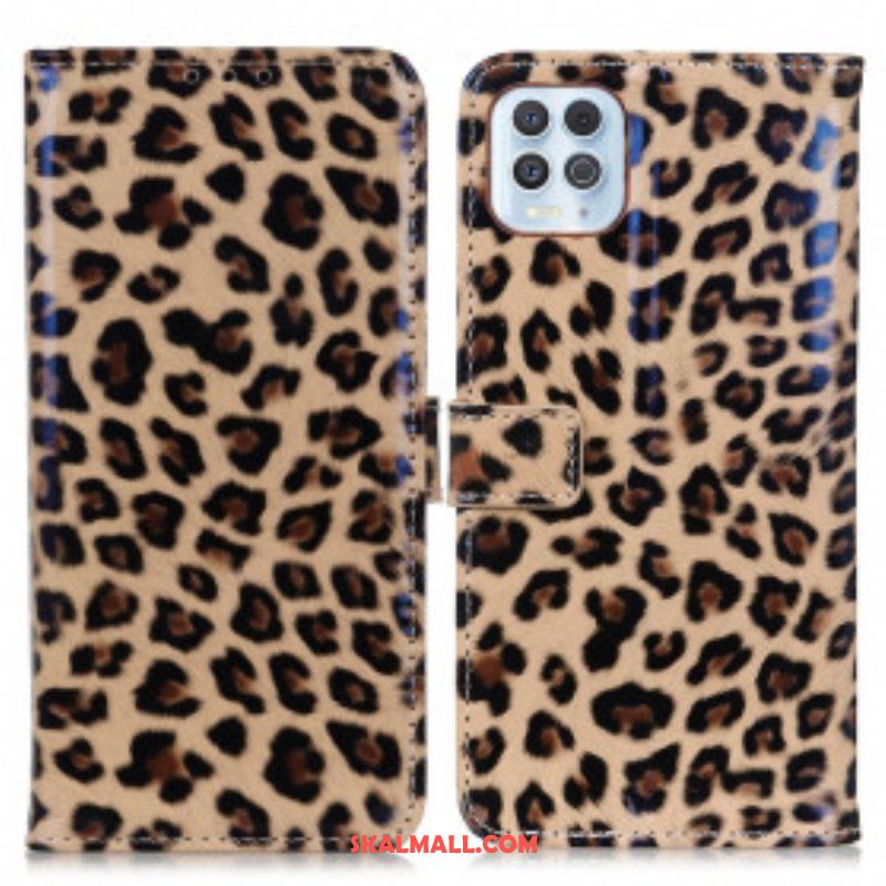 Fodral Moto G100 Leopard