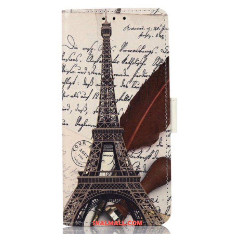 Fodral OnePlus 10T 5G Poetens Eiffeltorn