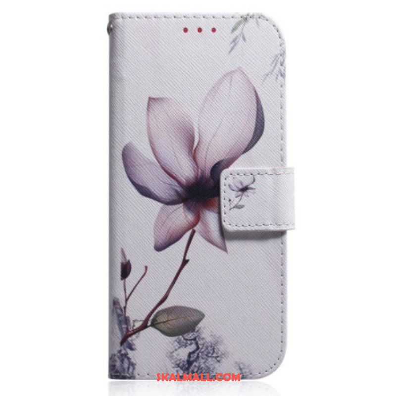 Fodral OnePlus Nord 2T 5G Med Kedjar Strappy Rose Flower