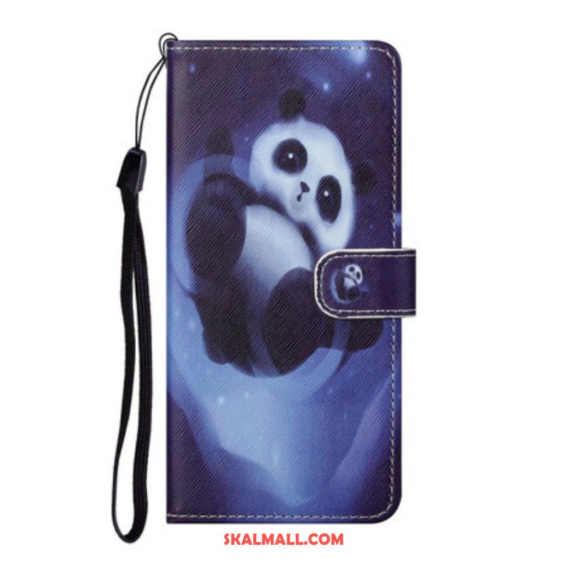 Fodral OnePlus Nord CE 5G Med Kedjar Panda Space Med Lanyard