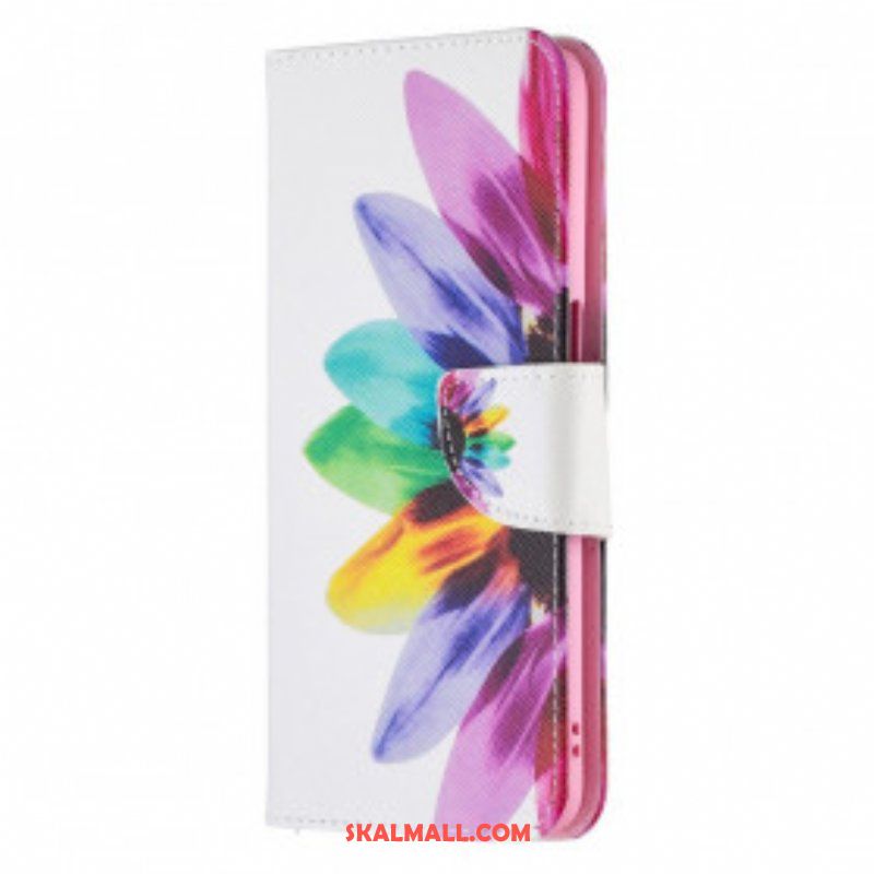 Fodral Oppo A54 5G / A74 5G Akvarell Blomma