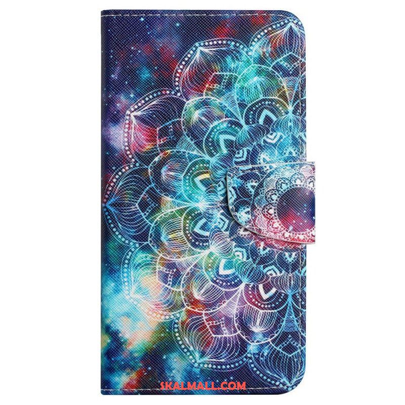 Fodral Samsung Galaxy A13 Med Kedjar Flashig Strappy Mandala