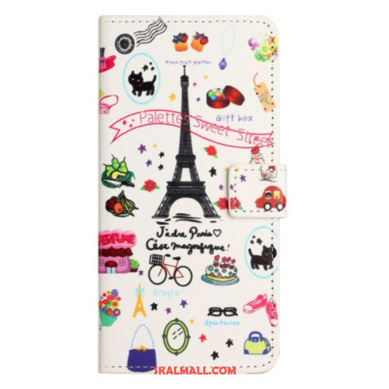 Fodral Samsung Galaxy A14 / A14 5G Jag Älskar Paris