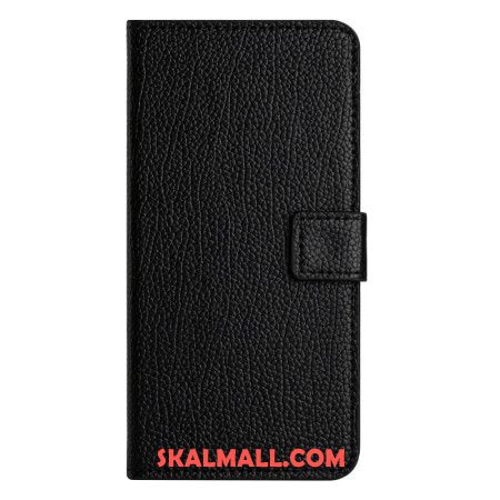 Fodral Samsung Galaxy A16 5g Litchi Lädereffekt