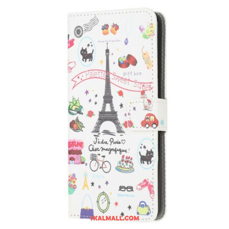Fodral Samsung Galaxy A42 5G Jag Älskar Paris