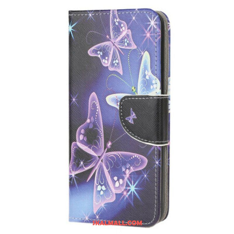 Fodral Samsung Galaxy A51 5G Neon Fjärilar