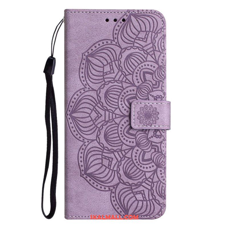 Fodral Samsung Galaxy A54 5G Med Kedjar Strappy Mandala Print