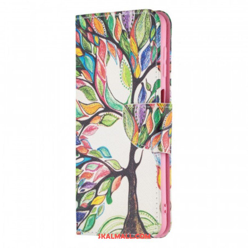 Fodral Samsung Galaxy M32 Färgglada Träd