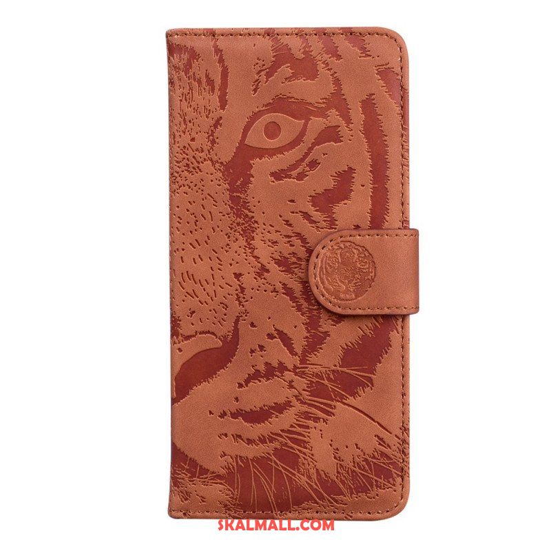 Fodral Samsung Galaxy M32 Tiger Face Print