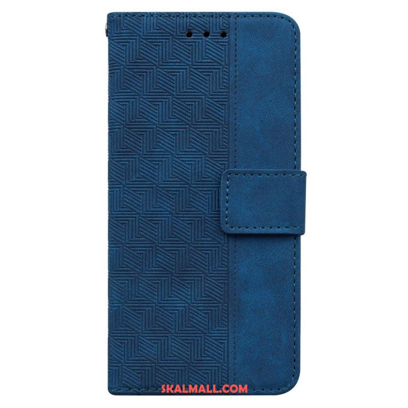 Fodral Samsung Galaxy M33 5G Med Kedjar Strappy Mönster