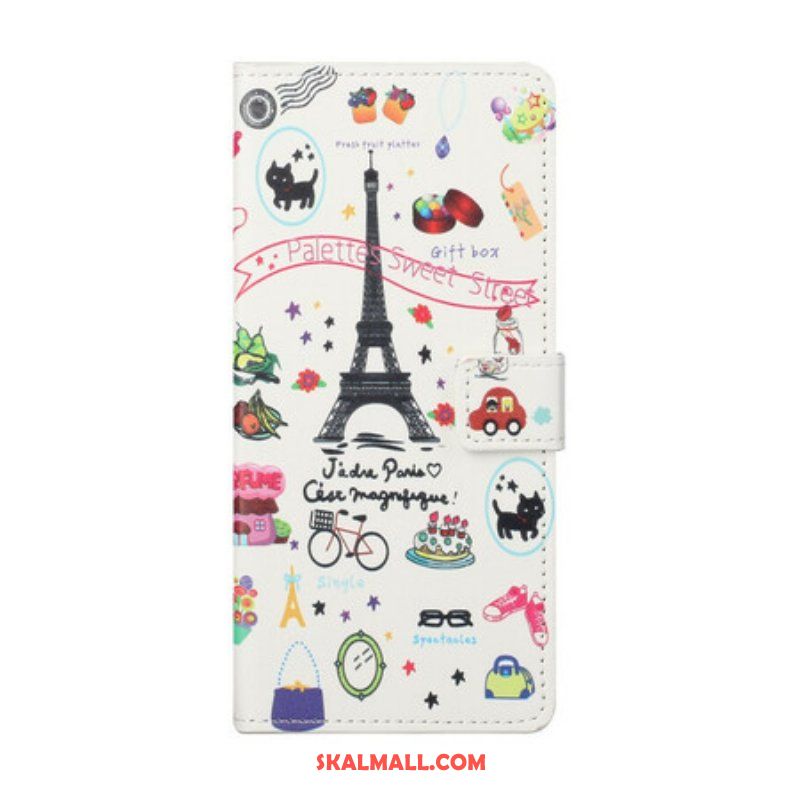 Fodral Samsung Galaxy S21 5G Jag Älskar Paris