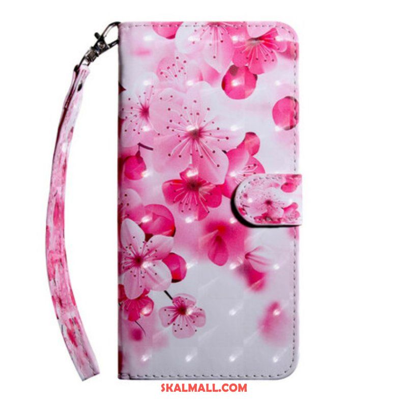 Fodral Samsung Galaxy S21 5G Rosa Blommor