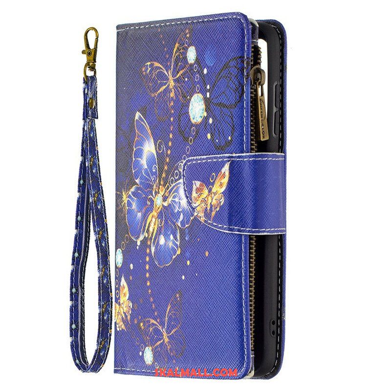 Fodral Samsung Galaxy S21 FE Butterflies Butterflies Zip Pouch