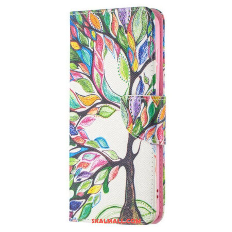 Fodral Samsung Galaxy S21 FE Färgglada Träd
