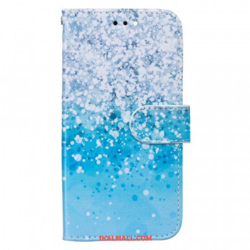 Fodral Samsung Galaxy S22 5G Blå Glittergradient