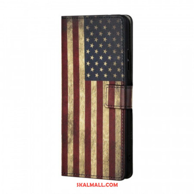 Fodral Samsung Galaxy S22 Plus 5G Amerikanska Flaggan