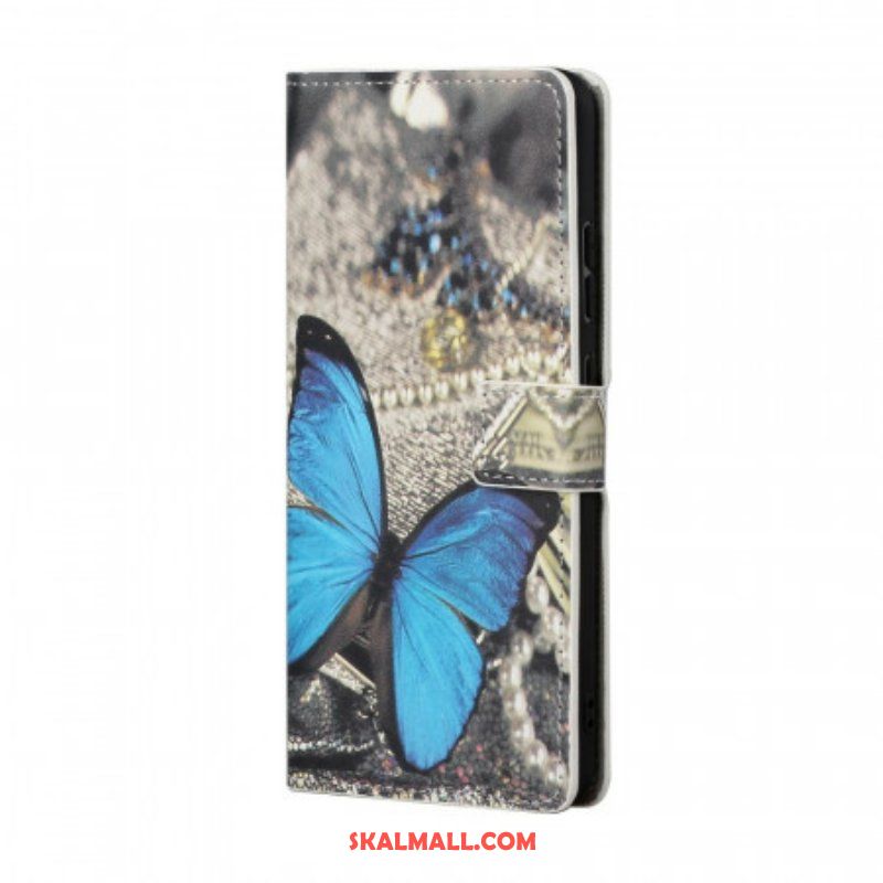 Fodral Samsung Galaxy S22 Plus 5G Butterfly Prestige Blue