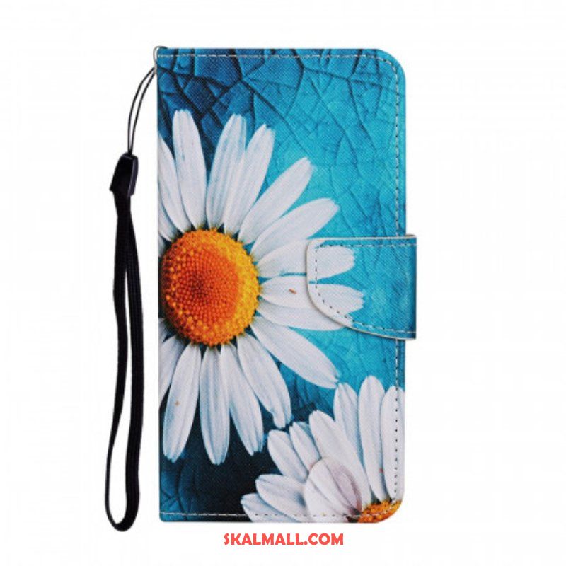 Fodral Samsung Galaxy S22 Ultra 5G Med Kedjar Thong Daisies