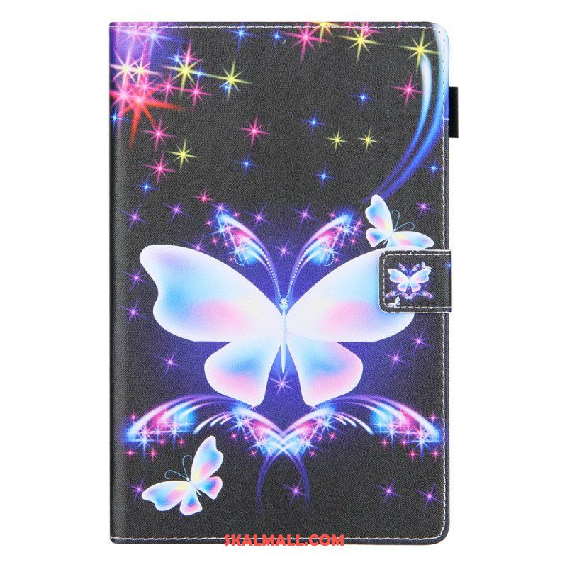 Fodral Samsung Galaxy Tab A8 (2021) Flera Fjärilar