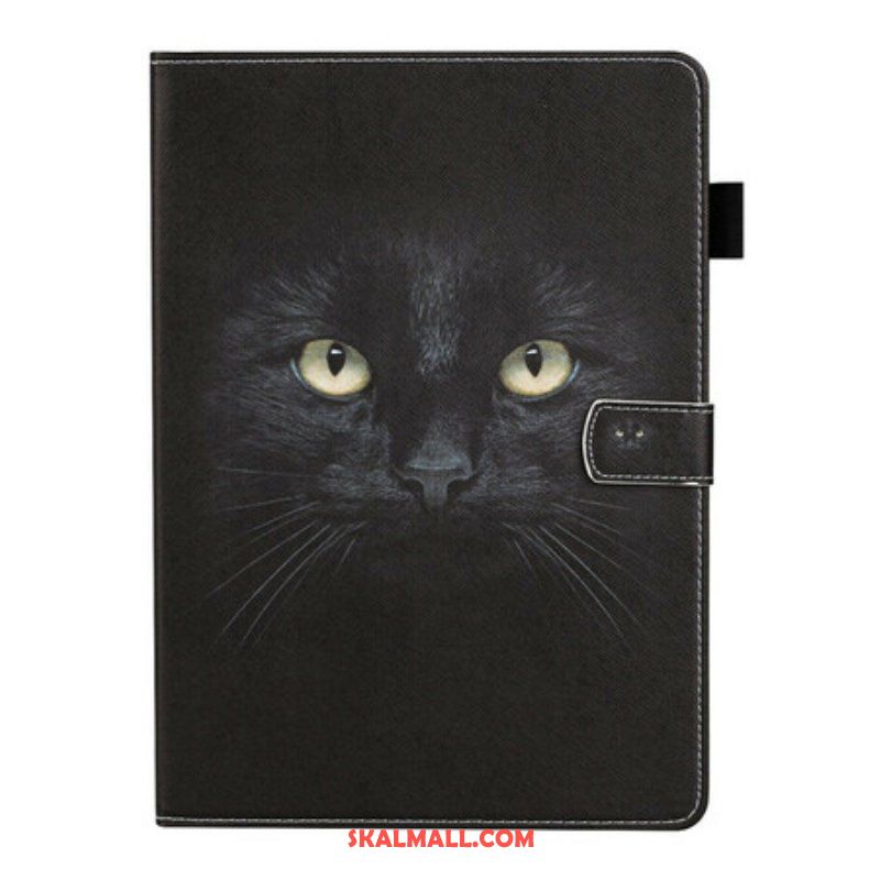 Fodral Samsung Galaxy Tab S8 / Tab S7 Svart Katt